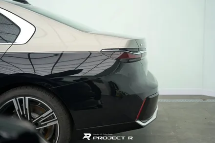 BMW 7시리즈 듀오톤 랩핑, 750e 오토벨벳 리페어블랙 시공 부천랩핑 프로젝트알 / 부천 원미구 상동