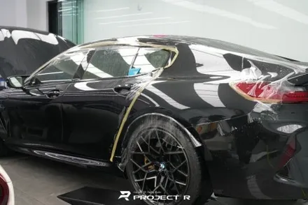 BMW M8 울트라핏 XP크리스탈 전체PPF, 카본PPF 시공, 부천 프로젝트알 / 부천 원미구 상동