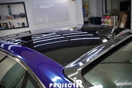 제네시스 G70 에이버리 글로스 메탈릭 마그네틱 버스트 전체 자동차 랩핑 by 프로젝트알 / 부천 원미구 상동