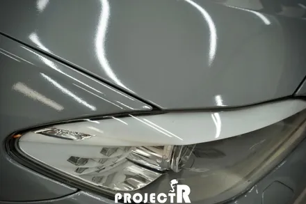 BMW 5시리즈 전체 랩핑, 에이버리 락그레이 자동차 래핑 by 부천 랩핑 전문 프로젝트R / 부천 원미구 상동