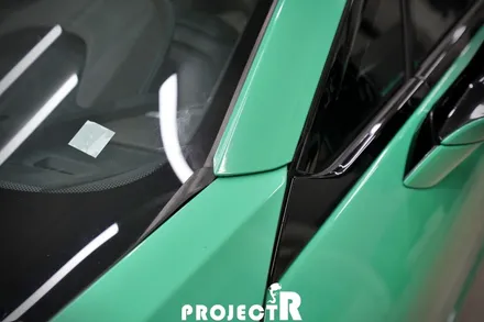 BMW i8 전체 랩핑, 에이버리 유광 에메랄드 그린 시공, 부천랩핑 프로젝트알 / 부천 원미구 상동