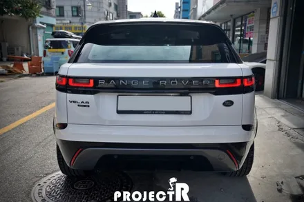 랜드로버 레인지로버 벨라 에이버리 유광 화이트 전체 랩핑, 부천 자동차랩핑 프로젝트알 / 부천 원미구 상동