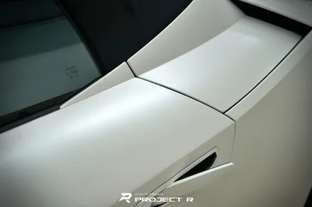 람보르기니 우라칸 전체 랩핑, 에이버리 사틴 화이트펄 시공, 부천랩핑 프로젝트알 / 부천 원미구 상동