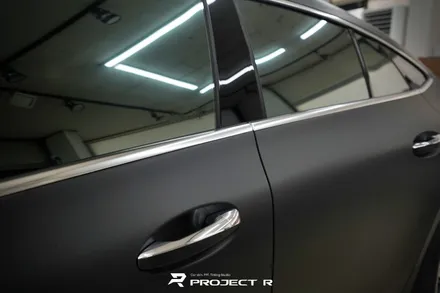 벤츠 AMG GT 전체랩핑, 3M 매트 딥 블랙(무광블랙) 시공, 부천 자동차랩핑 프로젝트알 / 부천 원미구 상동