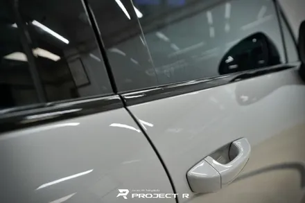 포르쉐 카이엔 비닐프로그 브라이트 그레이 전체 랩핑, 부천 크레용 랩핑은 프로젝트알 / 부천 원미구 상동