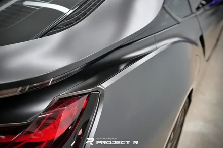 BMW i8 에이버리 사틴블랙 전체랩핑 시공, 부천 자동차랩핑 프로젝트알 / 부천 원미구 상동