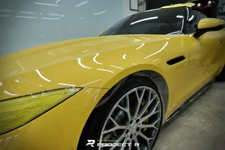 벤츠 SL63 AMG 스텍 윈드쉴드, UPPF 전체 PPF 및 카본PPF, 부천 프로젝트알 / 부천 원미구 상동