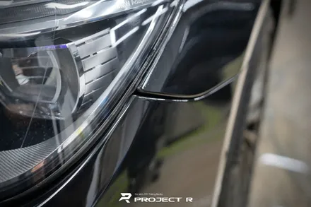 BMW 7시리즈 사고수리 후 앞범퍼 본넷 PPF 재시공, 부천 자동차PPF 프로젝트알 / 부천 원미구 상동