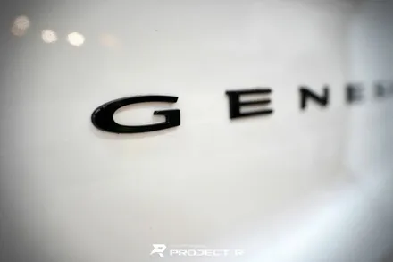 제네시스 GV80 크롬죽이기, 그릴도색 라이트필름 루프스킨 블랙PPF 시공, 프로젝트R / 부천 원미구 상동