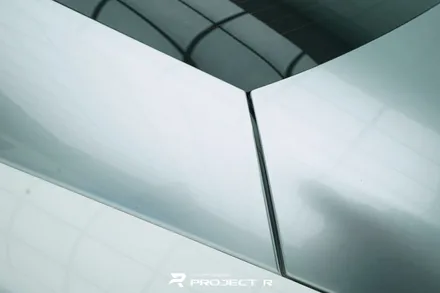 롤스로이스 레이스 투톤 랩핑, 비닐프로그 실버메탈릭 시공, 부천 랩핑은 역시 프로젝트알 / 부천 원미구 상동