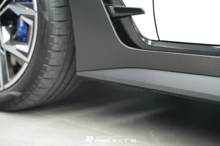 BMW i4 사이드스텝 3M 카본 부분 포인트 랩핑, 부천 프로젝트R / 부천 원미구 상동