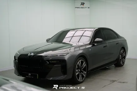 BMW i7 부천 투톤 랩핑, 크롬죽이기, 울트라핏 전체PPF 시공 후기 / 부천 원미구 상동