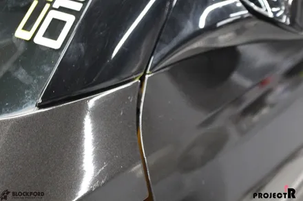 부천랩핑 벨로스터 터보 유광 에이버리 블랙메탈릭 올랩핑 시공기 / 부천 원미구 상동