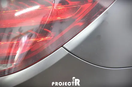 벤츠 S클래스 S65 AMG 전체 랩핑, 에이버리 사틴블랙으로 스타일 바꿔주기 / 부천 원미구 상동