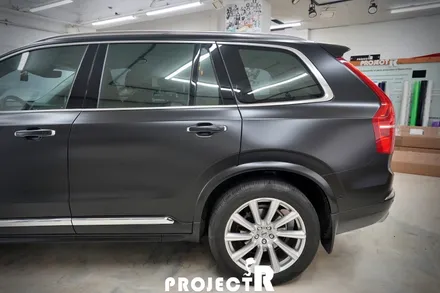 볼보 XC90 에이버리 사틴블랙 전체 랩핑, 부천 프로젝트알 / 부천 원미구 상동