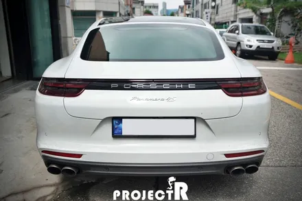포르쉐 파나메라 열차단 썬팅, 글라스틴트 선셋 윈도 틴팅 in 부천 상동 프로젝트알 / 부천 원미구 상동