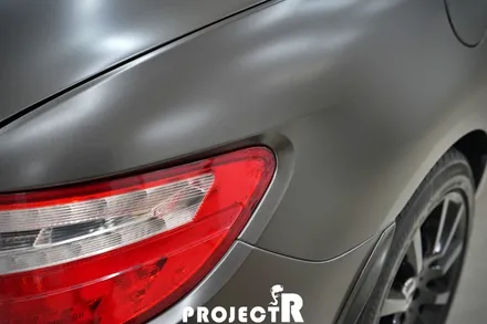 벤츠 SLK 350 전체 랩핑, 에이버리 사틴 바솔트 메탈릭  시공 in 부천 프로젝트알 / 부천 원미구 상동