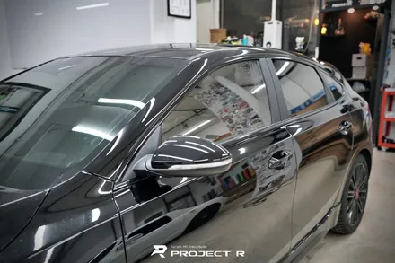 K3 GT 크롬죽이기, 유광블랙 부분 포인트 랩핑 시공 in 부천 프로젝트알 / 부천 원미구 상동