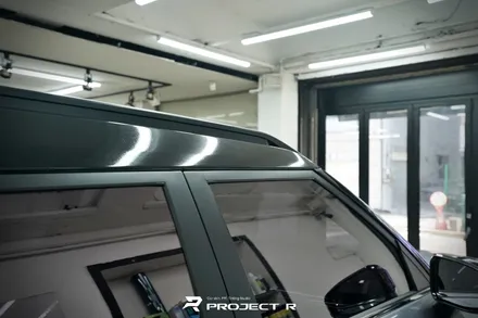 부천랩핑 전문 프로젝트알, KG모빌리티 토레스 루프스킨 부분 포인트 랩핑 시공 / 부천 원미구 상동