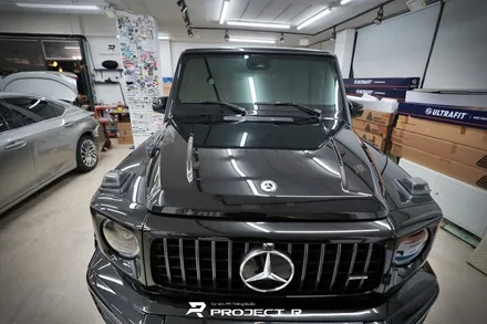 벤츠 G63 AMG 지바겐 열차단 썬팅, 글라스틴트 선셋 재시공, 부천 상동 프로젝트알 / 부천 원미구 상동