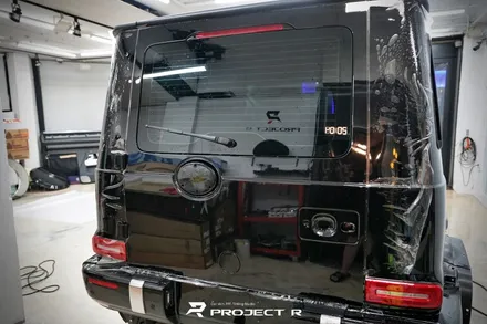 벤츠 G63 AMG 전체 PPF, 지바겐 나이트패키지(크롬죽이기) 시공, 부천PPF 프로젝트R / 부천 원미구 상동