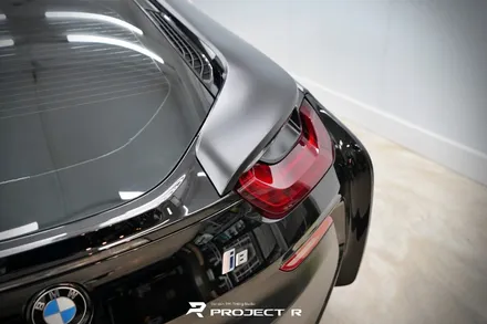 BMW i8 에이버리 사틴블랙 전체랩핑 시공, 부천 자동차랩핑 프로젝트알 / 부천 원미구 상동