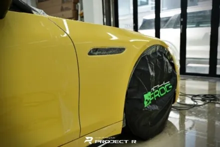 벤츠 SL63 AMG 스텍 윈드쉴드, UPPF 전체 PPF 및 카본PPF, 부천 프로젝트알 / 부천 원미구 상동