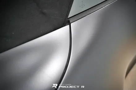 포르쉐 992 카브리올레 비닐프로그 매트블랙 전체 랩핑, 부천 프로젝트알 / 부천 원미구 상동