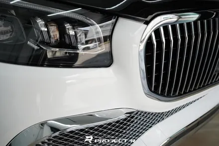 부천랩핑 벤츠GLS 마이바흐 사고후 듀오톤 투톤 랩핑 재시공 / 부천 원미구 상동