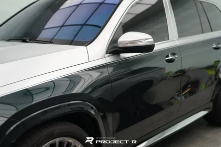 벤츠 GLS600 마이바흐 듀오톤 비닐프로그 로얄그린 및 메탈실버 투톤 랩핑, 부천 프로젝트알 / 부천 원미구 상동