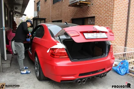 부천랩핑은 이곳에서, BMW M3 카멜레온전체랩핑 / 부천 원미구 상동