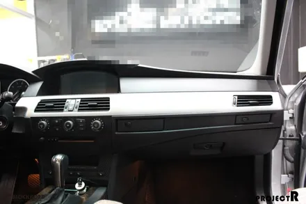 부천랩핑전문점, BMW E60 530i 실내 카본랩핑 후기 / 부천 원미구 상동