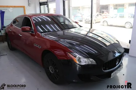 전체랩핑 후 지겹다면 랩핑제거로 원상복귀 마세라티콰트로포르테 부천랩핑시공하다 / 부천 원미구 상동