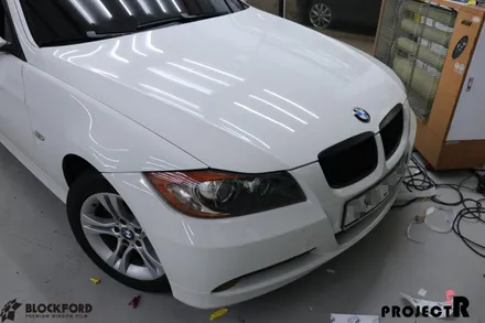 bmw 3시리즈 오라칼 라이트필름 부천랩핑샵 프로젝트알에서 시공하다 / 부천 원미구 상동
