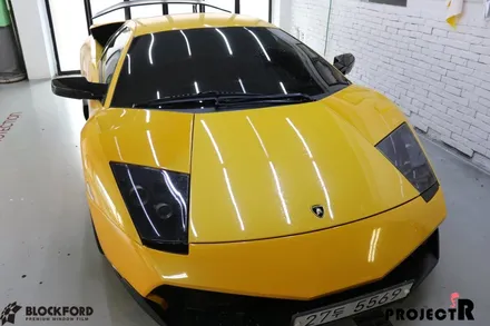 람보르기니 무르시엘라고 전체랩핑 3m1080 matte yellow 프로젝트알에서 시공받다 / 부천 원미구 상동