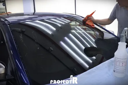 BMW 5시리즈 전면 유리보호를 위한PPF, 윈드쉴드 시공 후기 by 부천 프로젝트R / 부천 원미구 상동