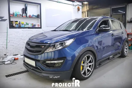 기아 스포티지R 전체 랩핑, 3M1080 사틴 사이키델릭 풀랩핑 시공 by 부천 프로젝트R / 부천 원미구 상동