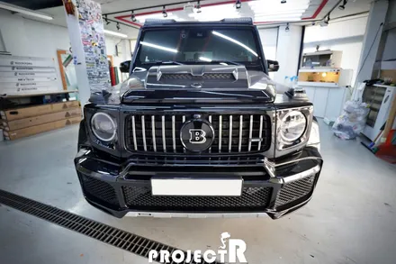 벤츠 G63 AMG 전체 랩핑, 지바겐 사틴 화이트펄 자동차 래핑 시공기 by 인천 프로젝트R / 부천 원미구 상동