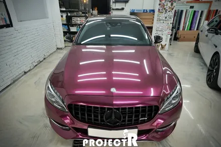 벤츠 C클래스 C220 글라스틴트 선셋 열차단 썬팅, 윈도 틴팅 재시공기 by 부천썬팅 프로젝트알 / 부천 원미구 상동