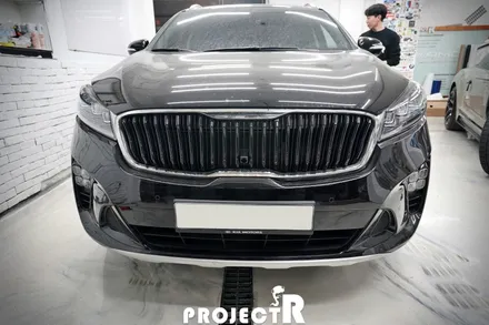 올뉴쏘렌토 크롬죽이기 유광블랙 부분 포인트 랩핑 by 부천상동 프로젝트알 / 부천 원미구 상동