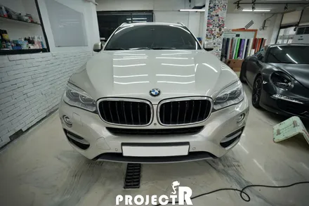 인천 자동차 랩핑, BMW X6 에이버리 사틴 화이트 펄 전체 랩핑 시공기 by 프로젝트알 / 부천 원미구 상동