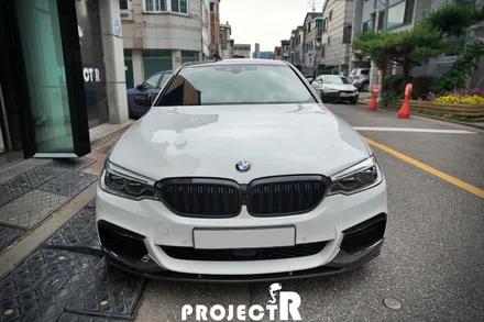 BMW 5시리즈 글라스틴트 선셋 열차단 썬팅(윈도틴팅)재시공기 by 부천 상동 자동차 썬팅 전문 프로젝트알 / 부천 원미구 상동