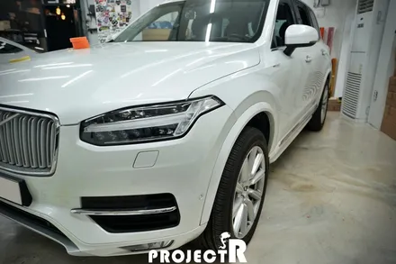 볼보 XC90 에이버리 사틴블랙 전체 랩핑, 부천 프로젝트알 / 부천 원미구 상동