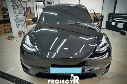 테슬라 모델Y 전체 PPF 보호필름 시공, 부천 상동 자동차PPF 전문 프로젝트알 / 부천 원미구 상동