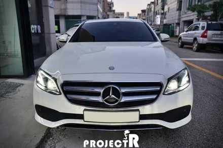 벤츠 E클래스 프론트 앞범퍼 PPF 보호필름 시공, 부천 상동 자동차PPF 프로젝트알 / 부천 원미구 상동