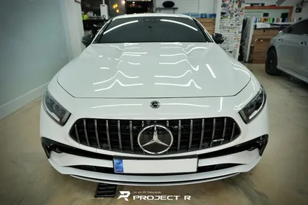 벤츠 CLS53 AMG 헤드라이트 사이드미러 PPF 생활보호 패키지 시공, 부천 자동차PPF 프로젝트R / 부천 원미구 상동