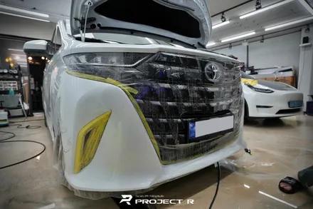 도요타 알파드 울트라핏 전체 PPF, 부천 자동차 PPF 시공전문 프로젝트알 / 부천 원미구 상동