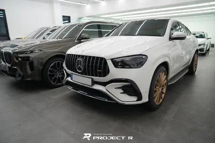 벤츠 GLE 400e 부천 랩핑 전문점에서 아이언맨 컵셉 전체 랩핑 시공 / 부천 원미구 상동