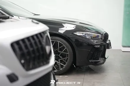 BMW M8 울트라핏 XP크리스탈 전체PPF, 카본PPF 시공, 부천 프로젝트알 / 부천 원미구 상동