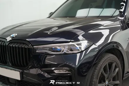 BMW X7 40d 전체 랩핑 비닐프로그 실버 메탈릭 시공, 부천 프로젝트알 / 부천 원미구 상동